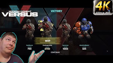 Modern Combat Versus Pc Windows 10 Gameplay in 4K