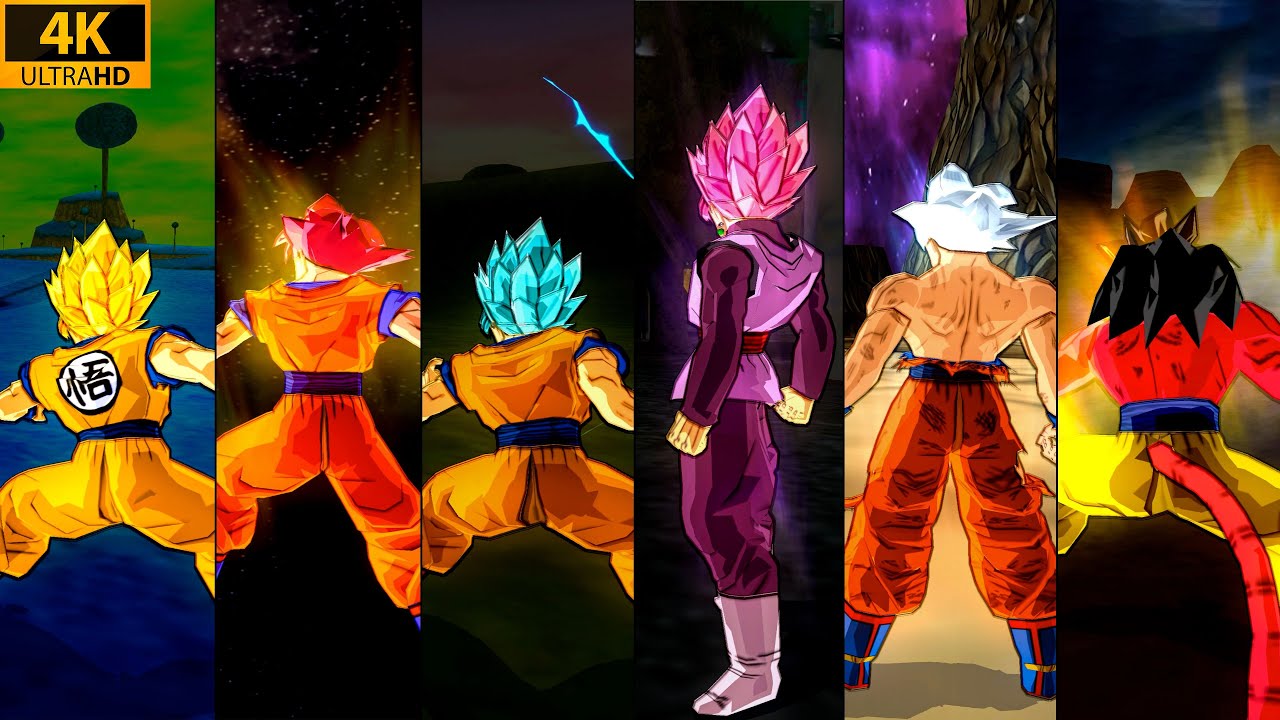 Dragon ball z budokai tenkaichi 3 all characters and transformations -  video Dailymotion