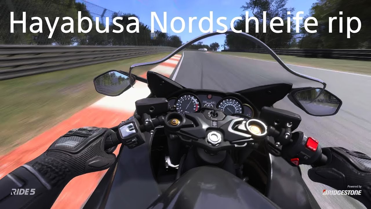 SUZUKI HAYABUSA NURBURGRING NORDSCHLEIFE RIP FULL FAST LAP - RIDE 5