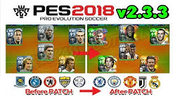 PATCH PES 2018 v2.3.3 || ALL LICENSED KITS & TEAM UNLOCKED