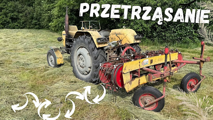 Przetrząsanie trawy C-330 z taśmówką 🚜 | Sianokosy 2025 na polskiej wsi!