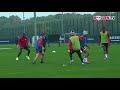 RB Leipzig: Trainingseinheit im Regen