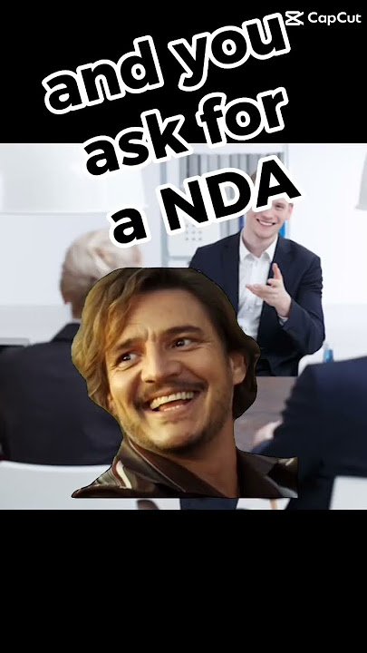 Don’t ask for a NDA too early!
