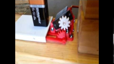 Platform lift 3D printed