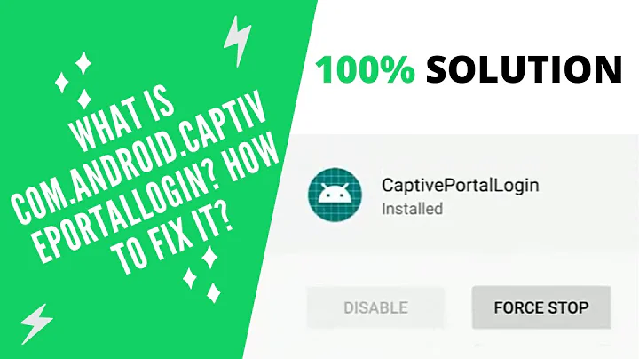 What is com.Android.captiveportallogin? How To Fix It?