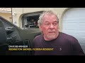 Florida residents recount force of water as they assess damage from Helene