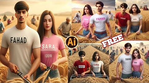 Gandam Ki Katai 3D AI photo Editing| Gehu ki katai wala 3D AI photo kaise Banaye | Wheat Harvesting