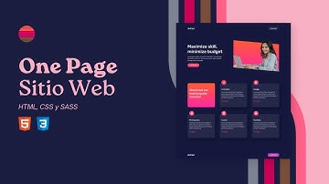 Aprende A Crear Un Sitio Sencillo Con SASS