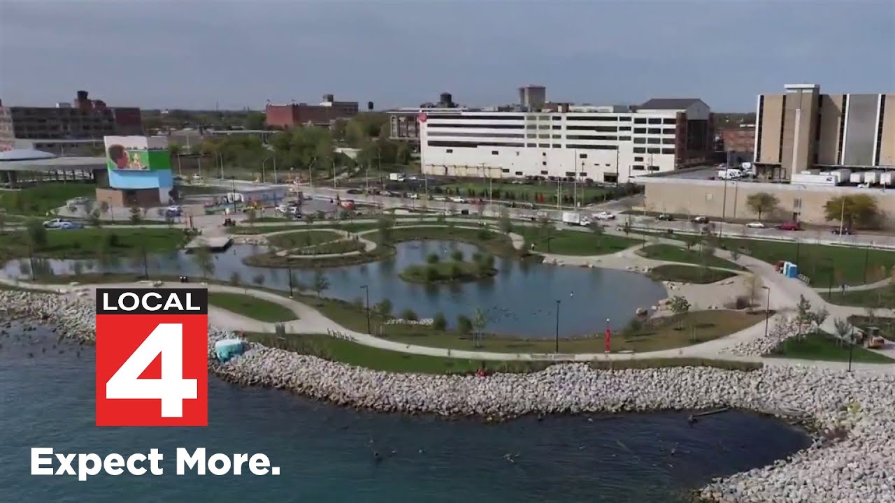 Ralph C. Wilson Jr. Centennial Park set to open this weekend on Detroit Riverfront