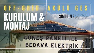 How to Install Off-Grid Battery Solar Energy? Solar Energy Installation Do It Yourself!