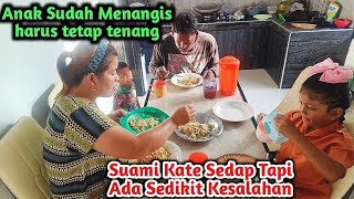 Sedap Sekali..Si Dua Orang Ini Sudah Makan Duluan ada sisa Sedikit Suami Minta Bungkuskan