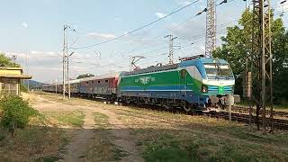 БВ 3624 с 80048 ,заминава от гара Казанлък за София