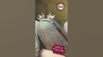 💍✨ Polishing Perfection: Prepping the Head for a Flawless Stone Setting ✨💍 #jewelrycrafting #jewelry