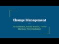 ITIL - Change Management