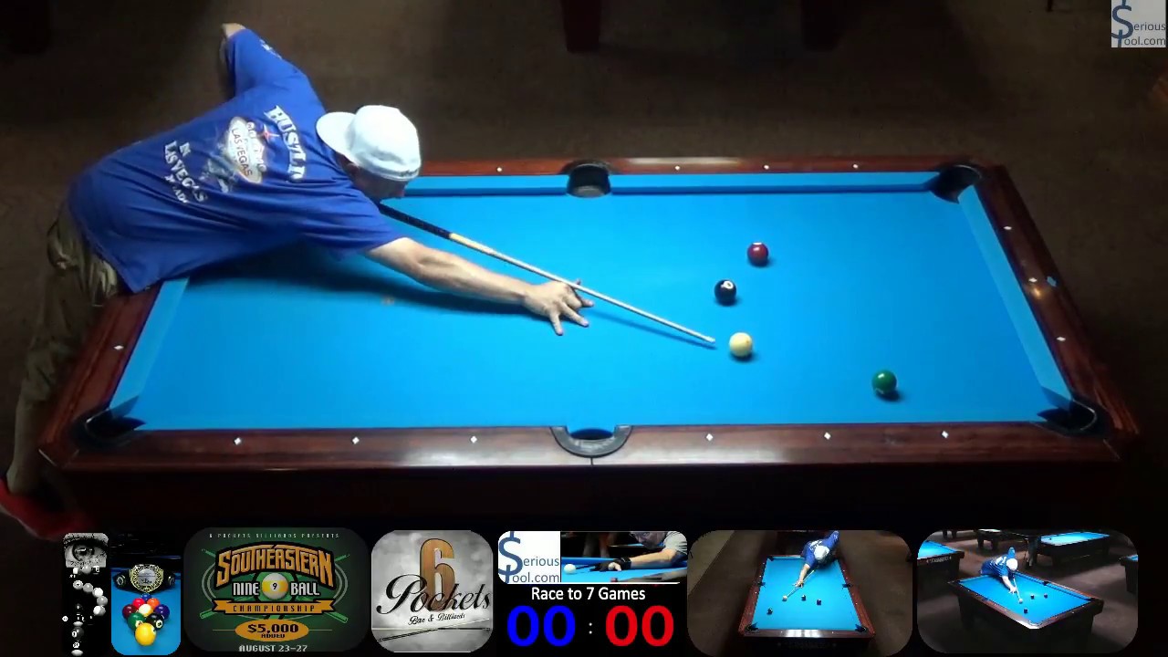 Lane Gatiln vs Matt - Southeastern 9 Ball Championship: Minis