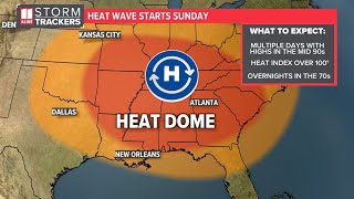 Heat Wave: Feels-Like Temperatures climb over 100° this coming week in Atlanta