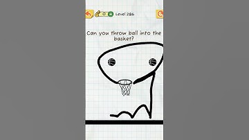 Draw 2 Save Basket prevent | Level 286 | #shorts #mobilegame #tiktok #minecraft #sakura #androidgame