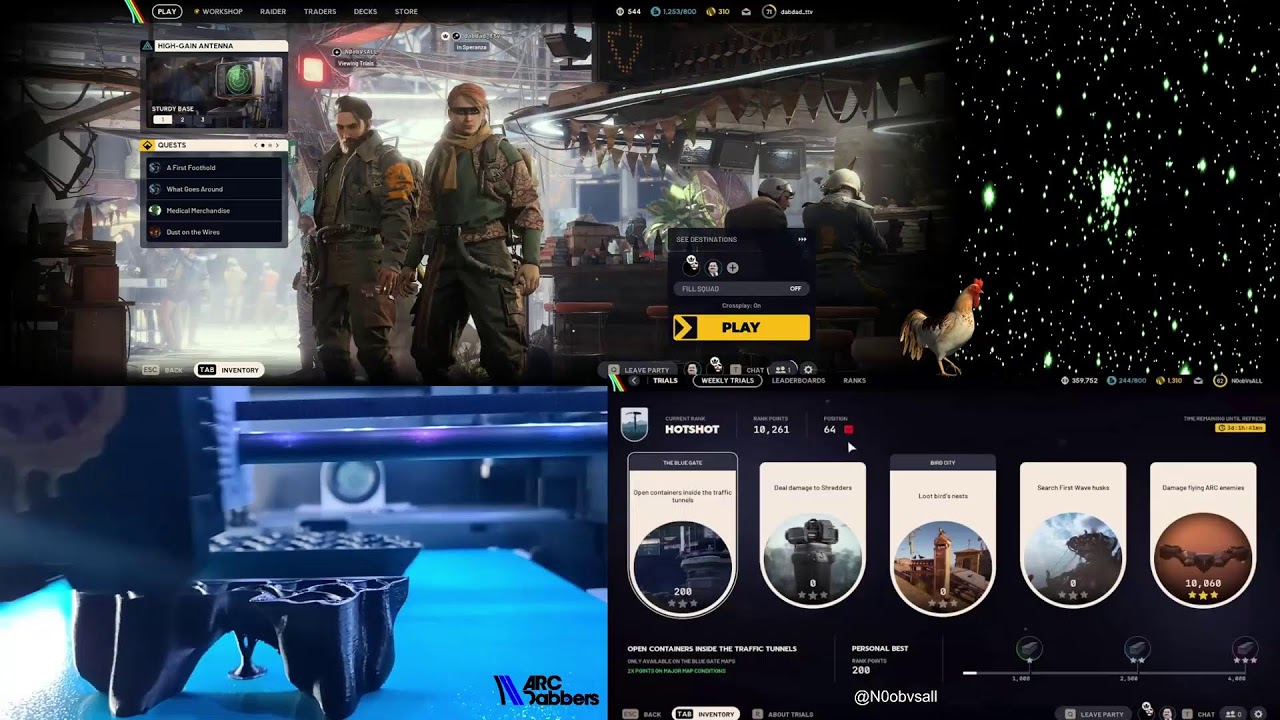 Blueprint Hunters | !wow | !merch | !3d | Dabfather's Kronicles: Ep:381 ♥