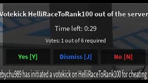 POV: You get votekicked by the hacker in phantom forces