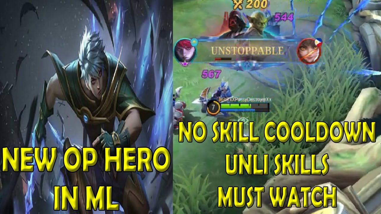 NEW HERO, NO SKILL COOLDOWN, UNLI SKILLS (JULIAN)