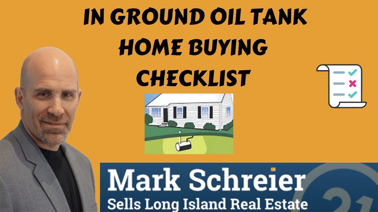 🏡HOME BUYING CHECKLIST UNDERGROUND OIL TANKS🏡 YouTube