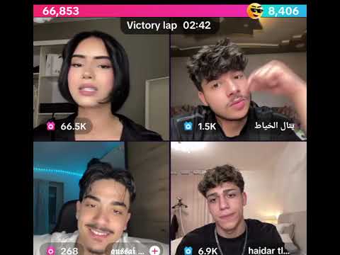 هيام مع الثلاثي ينال الخياط وحيدر وقصي ليش هيام وحسن اتخانقو كيست فول ضحك