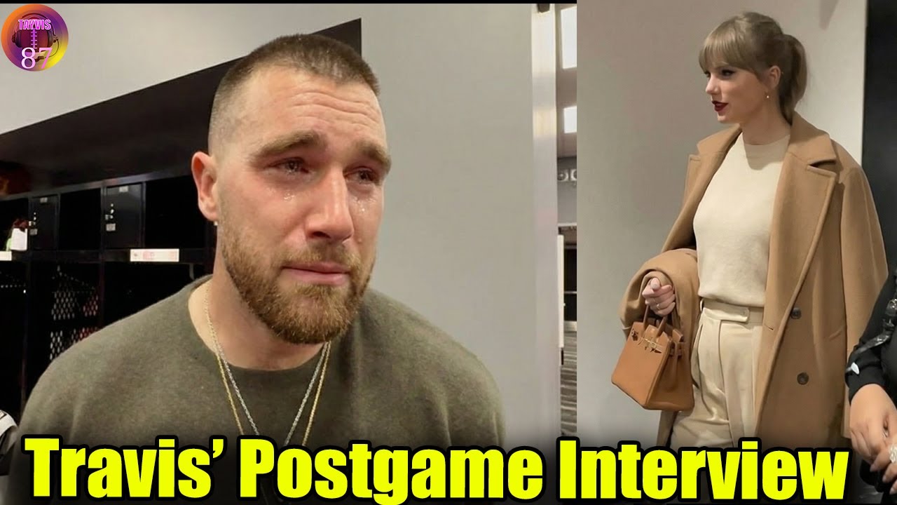 О боже! Трэвис Келси расчувствовался после объявления о своем непростом решении в послематчевом и...