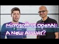 Microsoft vs OpenAI: A New AI War?: #Microsoft #OpenAI #AInews #TechWar #ArtificialIntelligence