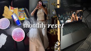 Download Lagu MONTHLY RESET  ᥫ᭡ facial, movie date, unboxing, hair appt, cooking etc MP3