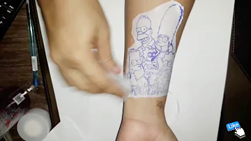 Como fazer tattoo de perfume?