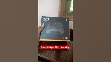 Cosmic byte blitz controller #gamingshorts #unboxingvideo #cosmicbyte