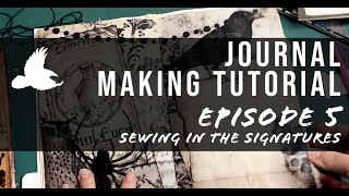 JOURNAL MAKING TUTORIAL - Episode 5 - Witchy journal from a repurposed book