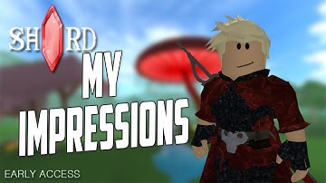 Shard Online Beta | FACECAM Reveal! | How to level & First Impressions | Roblox | iBeMaine