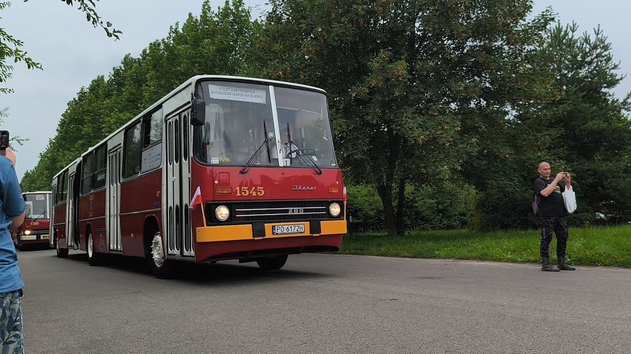 II Zlot zabytkowych autobusów Ikarus na Śląsku