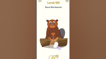 DOP : Delete One Part - Level 130 save the bearver #shorts #dop2 #dop2gamer  #viral #dop