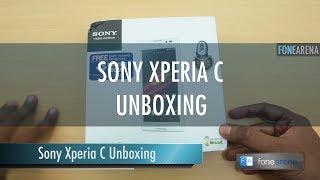 Sony Xperia C Unboxing