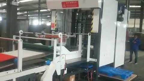 Automatic servo  Flute laminator with flip flop machine # ceo@natrajmachinery.co