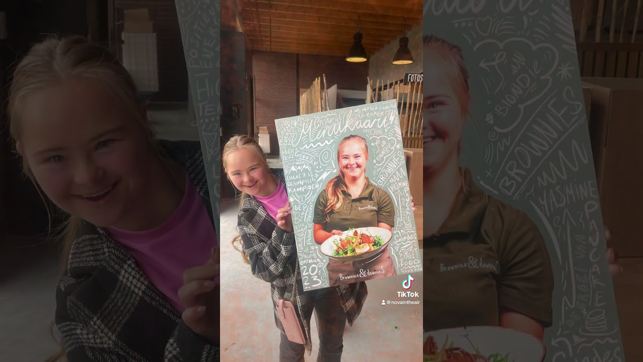 Cover model menukaart Brownies en downies 💖🥰💖🥰⭐️