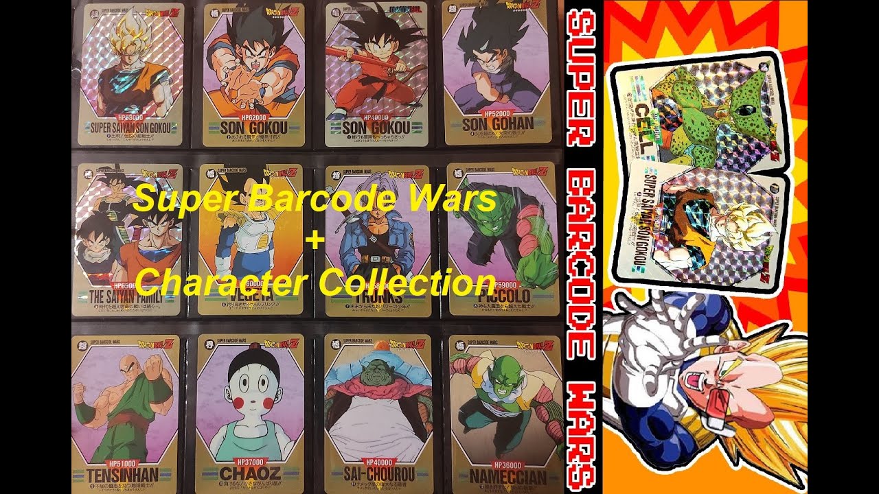 Dragon Ball - Super Barcode Wars + Character Collection - Bandai
