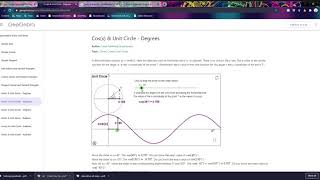 Sinx & Unit Circle   Degrees – GeoGebra   Google Chrome 2020 09 14 18 33 22 screenshot 5