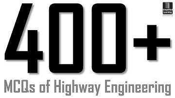 400+ Objective Questions and Answers of Highway Engineering in 50 minutes | Civil Engineering