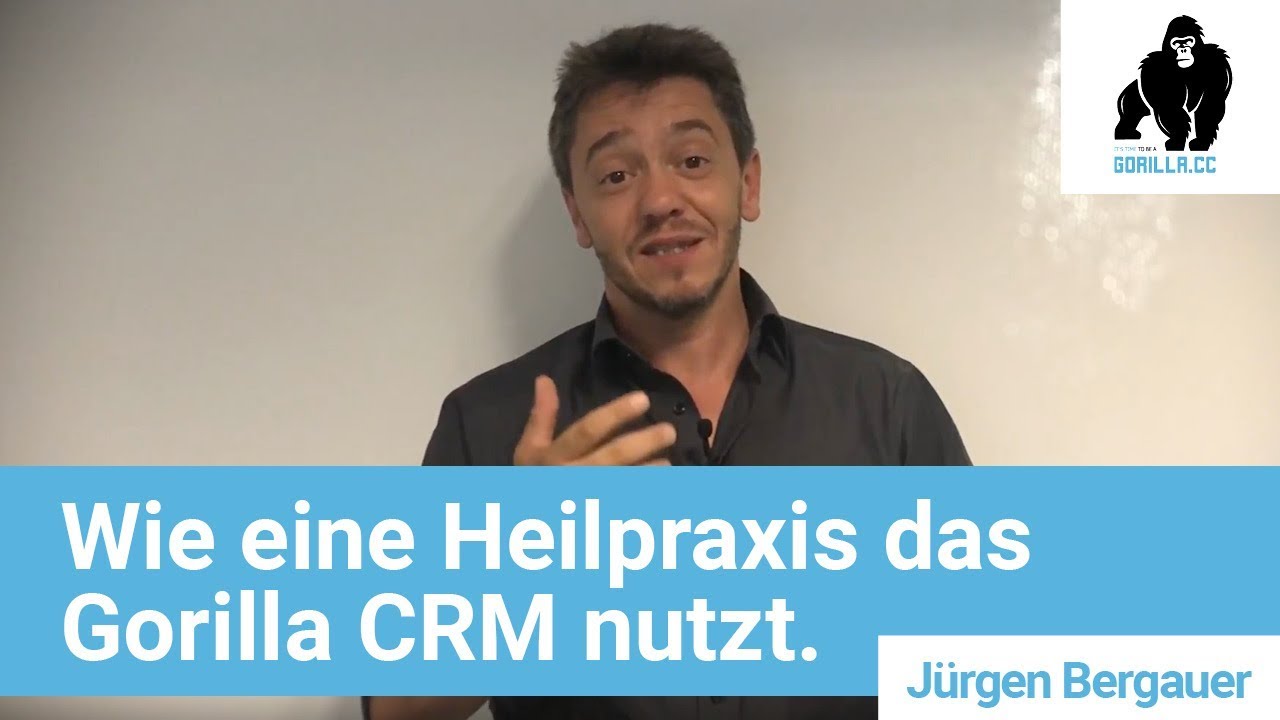 Preiswerte Allroundlösung in einem Tool?! | Jürgen Bergauer über das Gorilla CRM