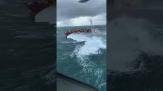 indian ocean storm 😱 #ai #ship #explore #waves #extreme #maritime