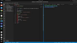 CREATE THE STRUCTURE OF DATABASE ENGINE IN BASH #02