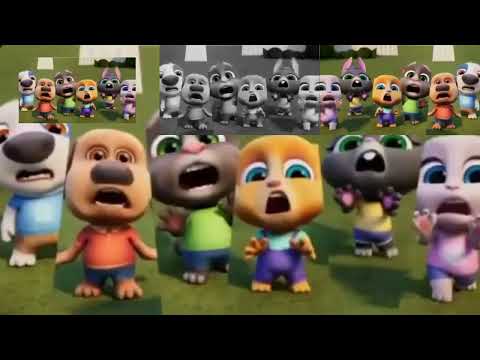 (VEG) {GIFT} My Talking tom and Friends screaming sparta Windows XP Remix