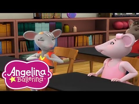 Angelina Ballerina Brasil 🎵 Trabalho Em Grupo Na Escola 📖
