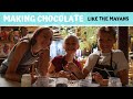 Making chocolate how the Mayans did in Antigua, Guatemala.