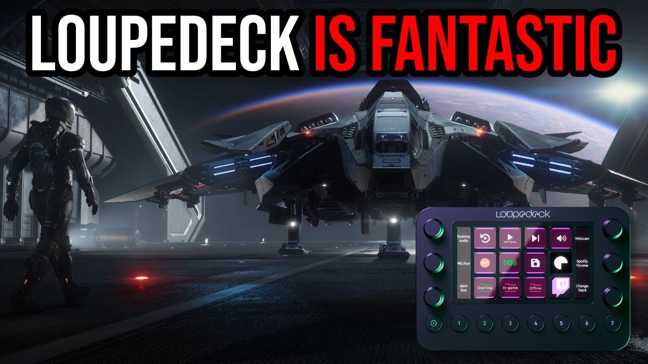 Loupedeck Live - An Indispensable Tool For Star Citizen? - YouTube