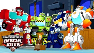 Back at the Base! 🚨 | Rescue Bots | Kids Cartoon | Videos for Kids | Transformers Junior