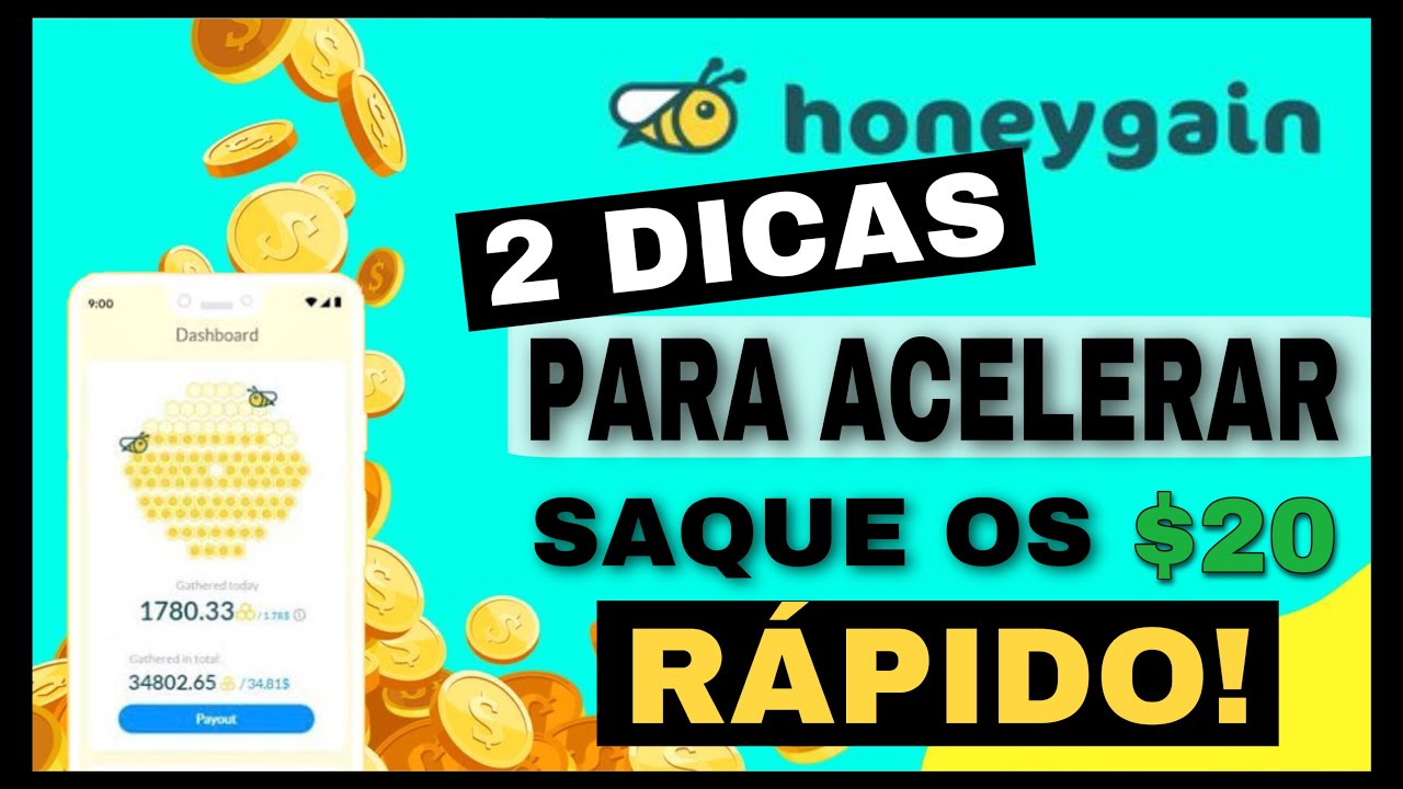 NOVIDADE HONEYGAIN: 2 Formas de Ganhar Dinheiro Mais Rápido – Acelerar Vendo Vídeos do YouTube